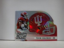 2015 Panini Prizm Collegiate Draft Picks #43 Helmet Die-Cut Tevin Coleman  RC