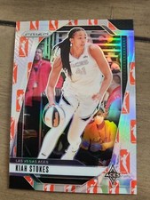 Kiah Stokes 2024 WNBA Prizm #122 Silver WNBA Logo
