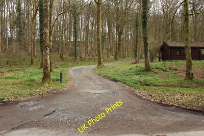 Foto 6x4 Eingang zum Cally Woods Parkplatz Torhaus der Flotte c2015