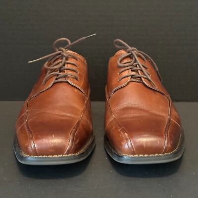 Florsheim Chestnut Brown Cap-Toe Oxford‎ Dress Shoes Florsheim Castellano Cap Toe Oxfords / 11M / brown leather  main image 2