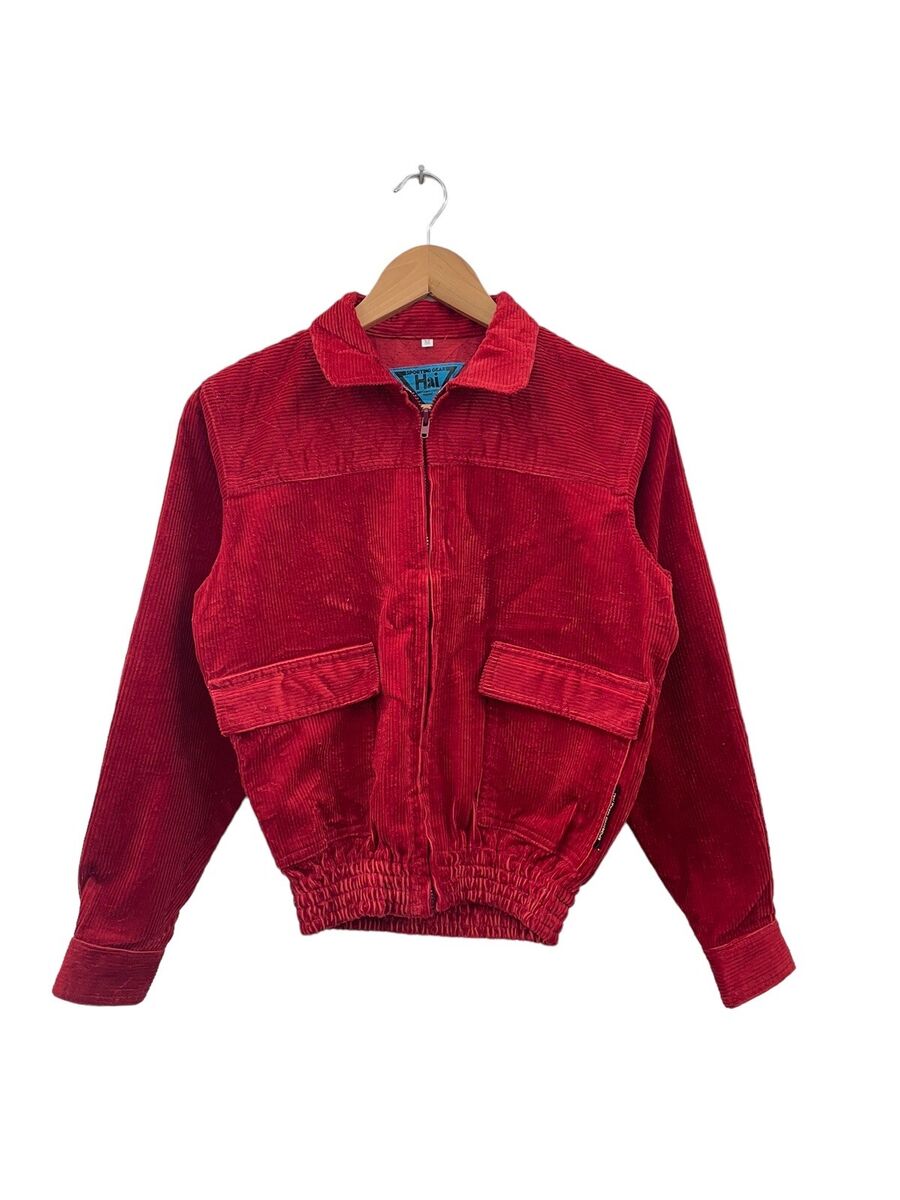VINTAGE 80s ISSEY MIYAKE HAI SPORTING GEAR CORDUROY BOMBER VINTAGE 80s ISSEY MIYAKE HAI SPORTING GEAR CORDUROY BOMBER