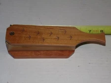 Turkey Call - Wooden Box Call - Hand Crafted - Denny Pollock - 2019 w/ Chalk
