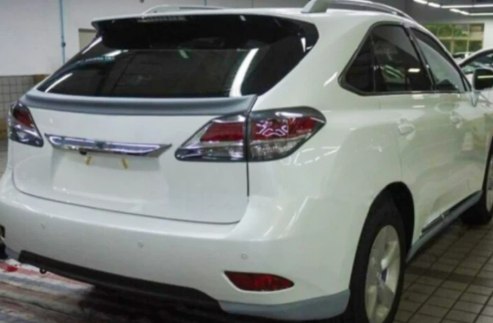 Unpainted ABS Rear Trunk Spoiler Wing for 2010-2015 Lexus RX270 RX350 RX450h - Изображение 4 из 4