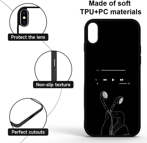 Black Aesthetic collection line Covers For Samsung A15 A16 S23 S24 S25 Ultra FE - 第 24/25 張圖片