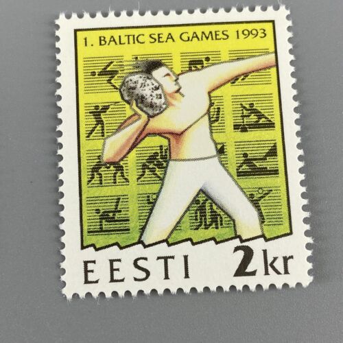 Eesti Estonia Stamps & FDC 1993 Baltic Sea Games - Picture 7 of 7