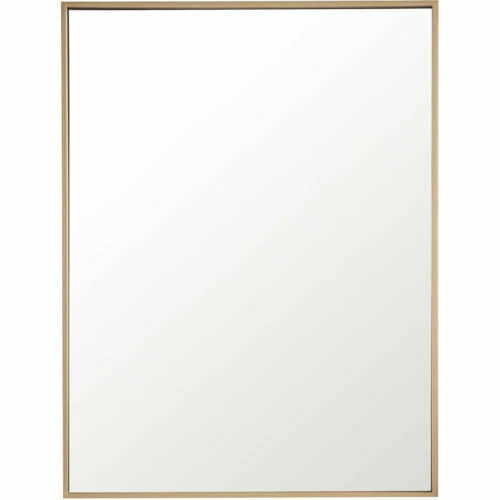 Elegant Lighting MR4072BR Eternity 32 X 24 inch Brass Wall Mirror - Picture 1 of 5