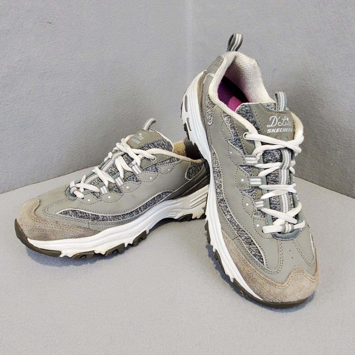 Skechers Performance Skechers Sweet Pea Gray Skechers To Flat Discount