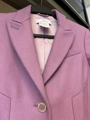Beautiful Versace Pink Virgin Wool Coat Size 40 Small | eBay
