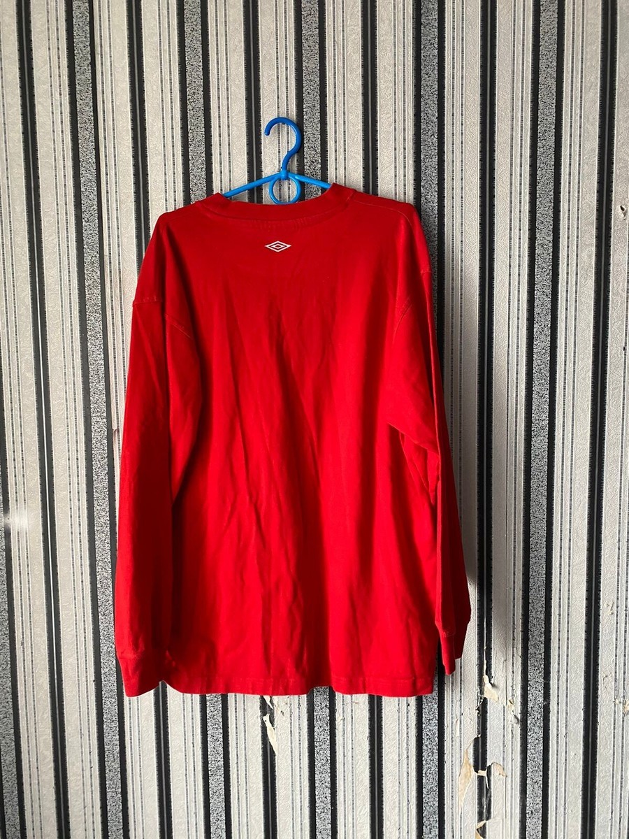 ENGLAND VINTAGE 1990s UMBRO FOOTBALL SWEATSHIRT SOCCER TRACK TOP