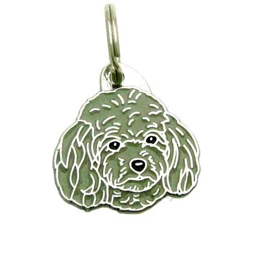 Dog name ID Tag,  Toy Poodle, Personalized, Engraved, Handmade, Charm - Image 4 of 4