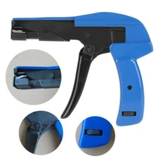 Plier Hand Tool Gun Cutter Tension Fastener Nylon Wrap Cable Zip Tie Line Strap 