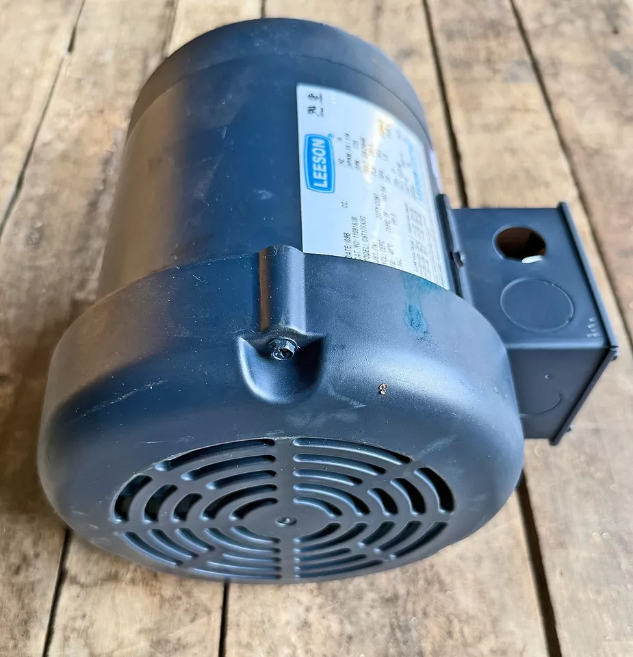 Rebuilt Leeson C6T17FK5G Electric Motor 3/4HP 110916.00 0.75hp 1725rpm 3ø TEFC - Image 3 of 4