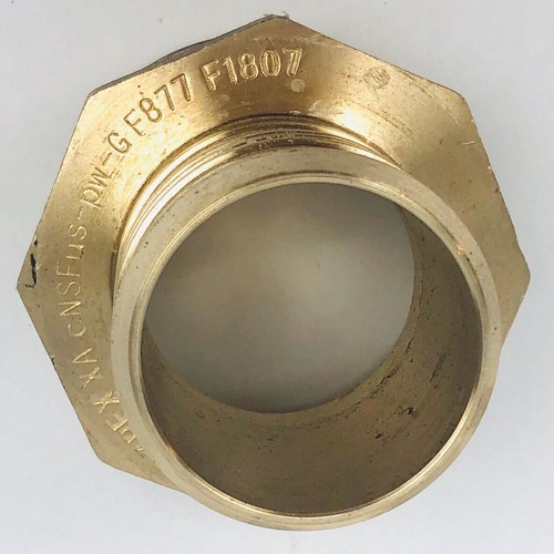 ZPEXA QQMC88GX ADAPTER LOW-LEAD BRASS 2" TUBE - Picture 4 of 4