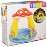 Intex Ware 57114NP Baby Pool Pilz, Durchmesser 102 X 89 Cm, Bunt