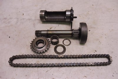 1980 Honda XL250 S MD01E HM638B. Engine counter balance weighted gears shaft