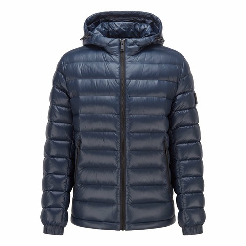 Hugo Boss Oswizz2 Navy Quilted Puffer 