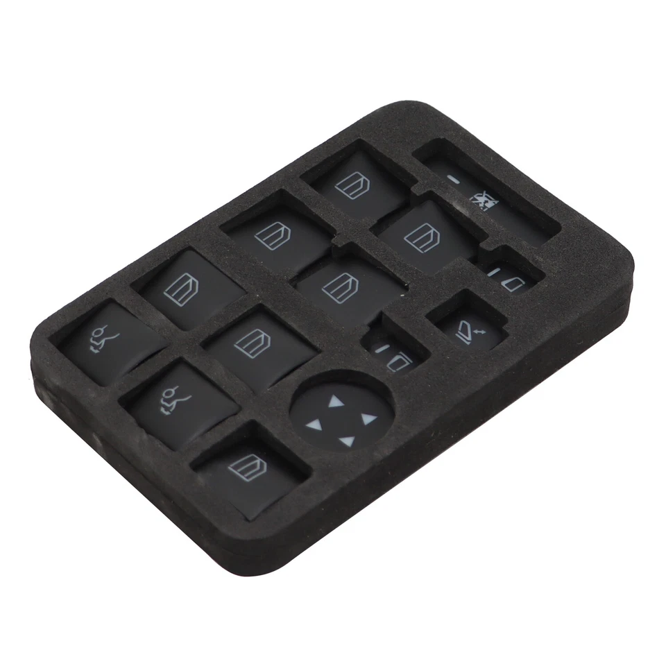 Tapas de cubierta de interruptor de ventana maestra para Mercedes-Benz CLS400 ML250 ML400 CLK55 2015 Foto 2 de 4