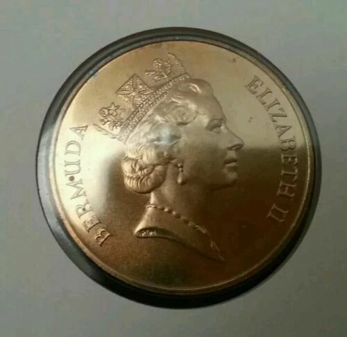 [SJ] Bermuda WWF Green Turtle 1986 Underwater Life Ocean Wildlife FDC coin cover - Image 3 of 4