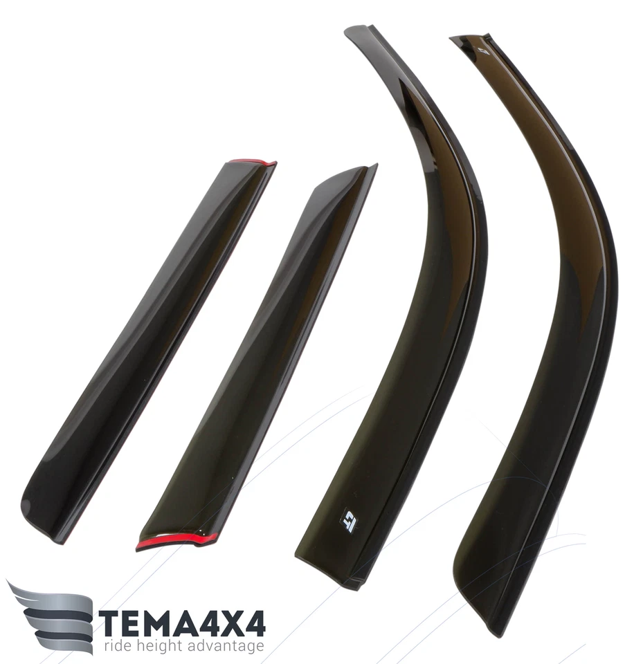 Viseras de ventana con cinta deflector protector solar lluvia para Subaru Legacy Wagon Outback Foto 2 de 4