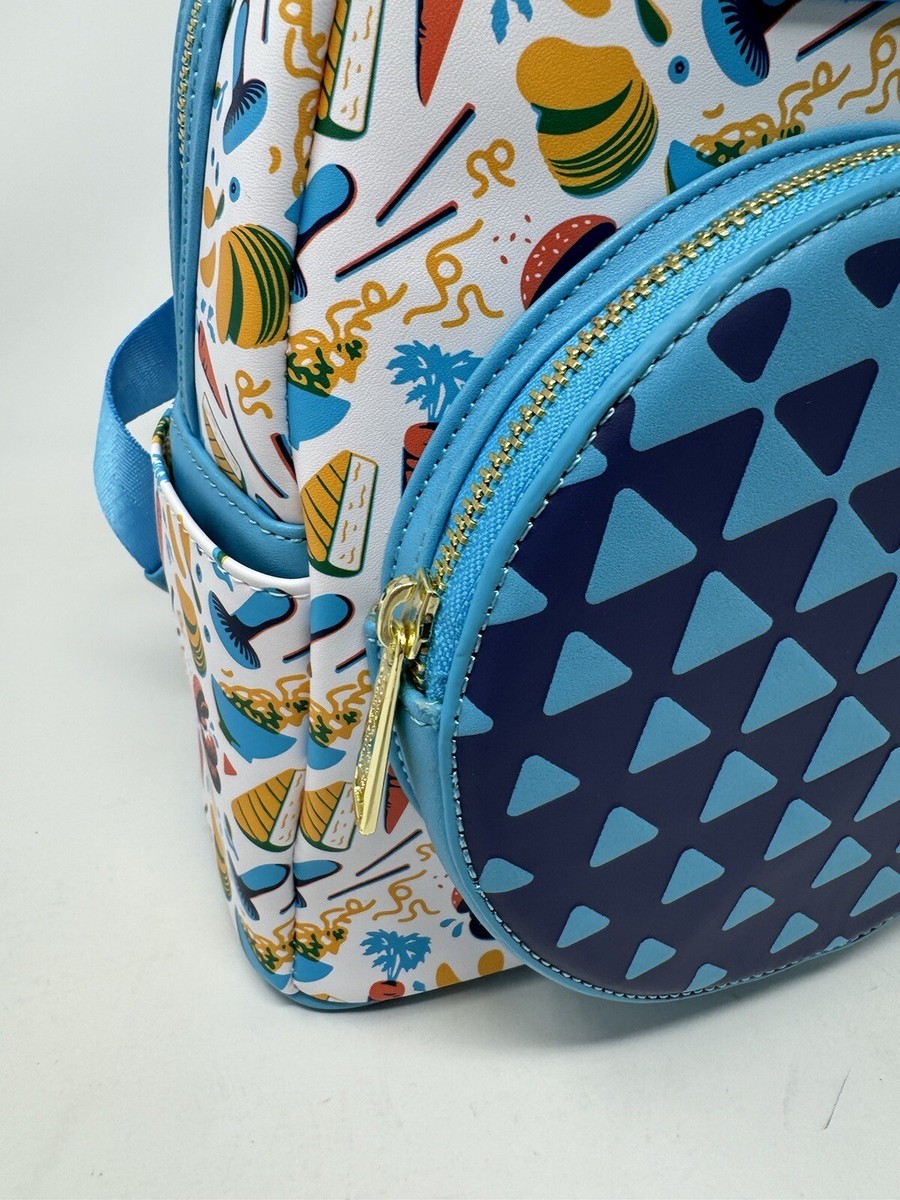 Disney2023限定Loungefly EPCOT Food&Wine FestivalミニBackpack NEW Disney EPCOT International Food & Wine Festival 2023