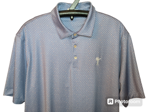 PETER MILLAR Shaken Not Stirred Golf Polo Shirt Size XL Summer Comfort Austin TX - Picture 6 of 17