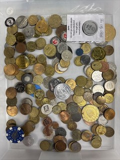 Token Medals Commemoratives Lot Of 2 Pounds Mixed Variety Exonumia Lot 8