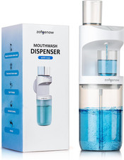 Automatic Mouthwash Dispenser for Bathroom,Bathroom Accessories 19.4 Fl Oz Dispe