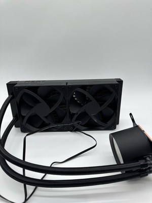 NZXT Kraken 240 RGB AIO Liquid CPU Cooler 240mm LCD Display 1.54in Black