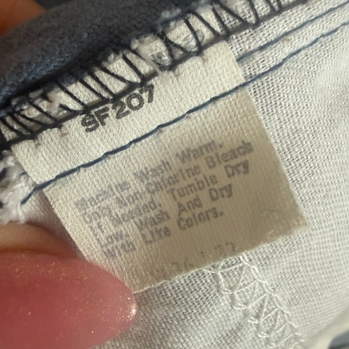 Vintage Levi's Corduroy Pants Mens 34x31 Blue Made USA Talon Zip 70s by Levi's, $35.99 - Photo 6