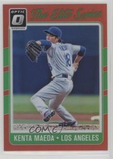2017 Panini Donruss Optic The Elite Series Red Prizm 63/99 Kenta Maeda #ES12 y8h