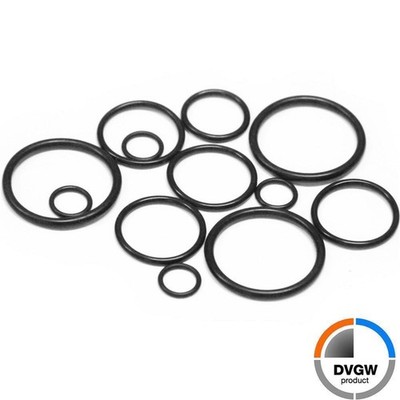 Pipetec Pressfittings O-Ring aus EPDM 16x2 - 20x2 - 26x3 - 32x3 DVGW Fittings