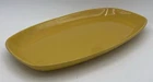 Vintage Frankoma GP Yellow Platter / Dish  11.75" x 7" Rectangle