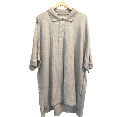 Starter Mens Polo Shirt XXL 2XL Golf Short Sleeve Embroidered Collared Gray NWT - Picture 7 of 8
