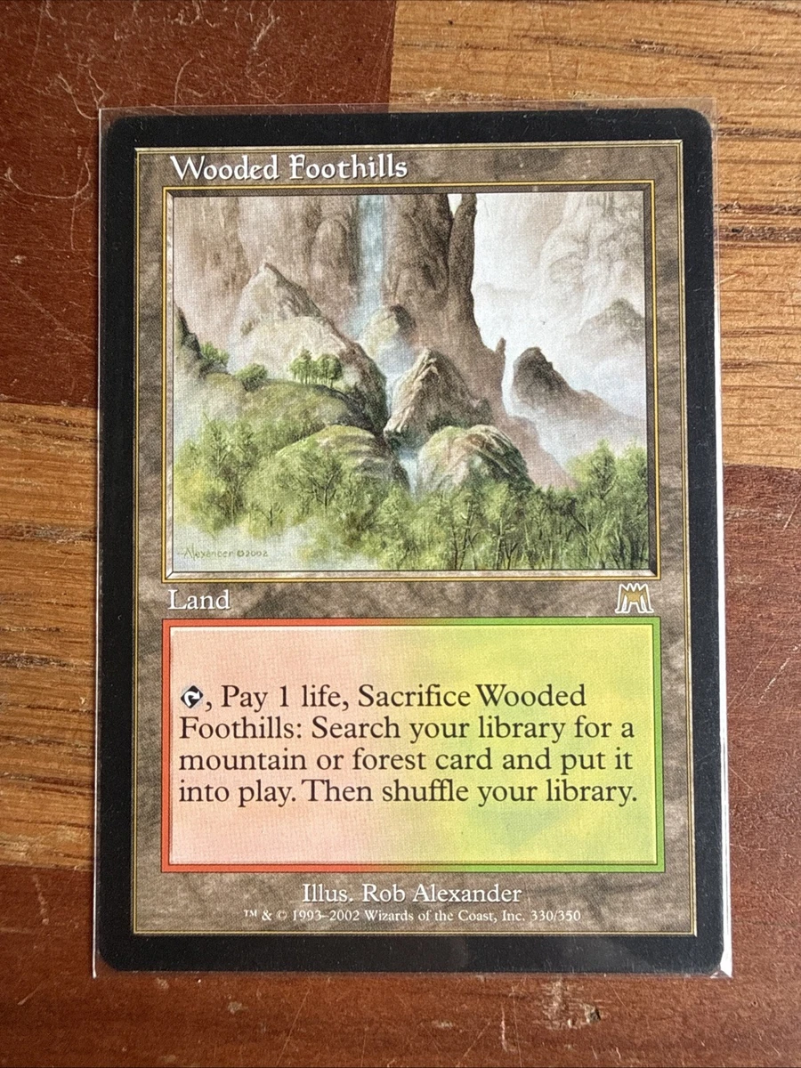 Wooded Foothills Magic: The Gathering Trading Card Games