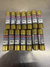 Lot Of 14 Bussmann Fusetron FRN 2 Class K5 Fuse 2 Amp 250V New Old Stock FRN2
