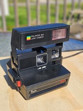 Vintage POLAROID 600 Land Camera Instant Film Camera 640 TESTED Working