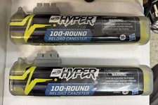  2 Pack 100 Round Each Nerf Hyper Blaster Easy Reload Canister E8960 SEALED/NEW