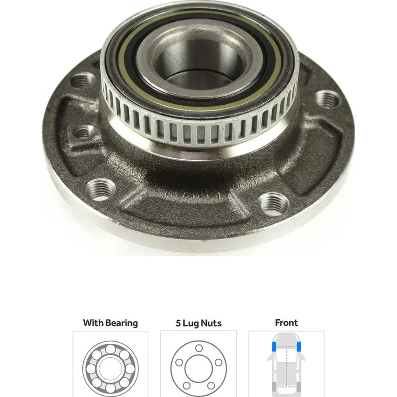 Wheel Hub Fits 1982-2008 BMW Z3 Z4 M3 320i 325i 318i - Image 2 of 4