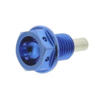 ÖLablassschraube Magnetisch M12X1.50 15Mm Titan Blau FüR Kawasaki Z 1000 C 2007-
