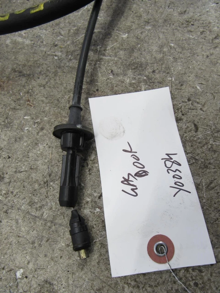 1997 2002 Ford Expedition fuel gas tank filler door cap panel opener cable wire - Image 3 of 4