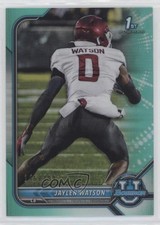 2021-22 Bowman U Chrome Prospects Aqua Refractor 146/299 Jaylen Watson #76 0o5a