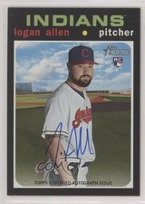 2020 Topps Heritage Real One Logan Allen #ROA-LA Rookie Auto RC fm0