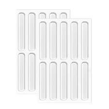 20 PCS door Stoppers, Slam Silencer, Bumper Pads, 6.3*1cm, Transparent 