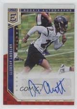 2018 Donruss Elite Elite Rookie Auto Red 26/99 Anthony Averett #RA-AA Auto g6p
