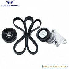 Serpentine Belt Component Kit fit Chevy Express Silverado Tahoe GMC w/105 Amp US