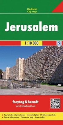 freytag & berndt Stadtplan Jerusalem 1:10.000 | (Land-)Karte | Deutsch | 2009