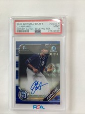 2019 Bowman Draft Chrome Card Prices | Baseball | PSA & Ungraded