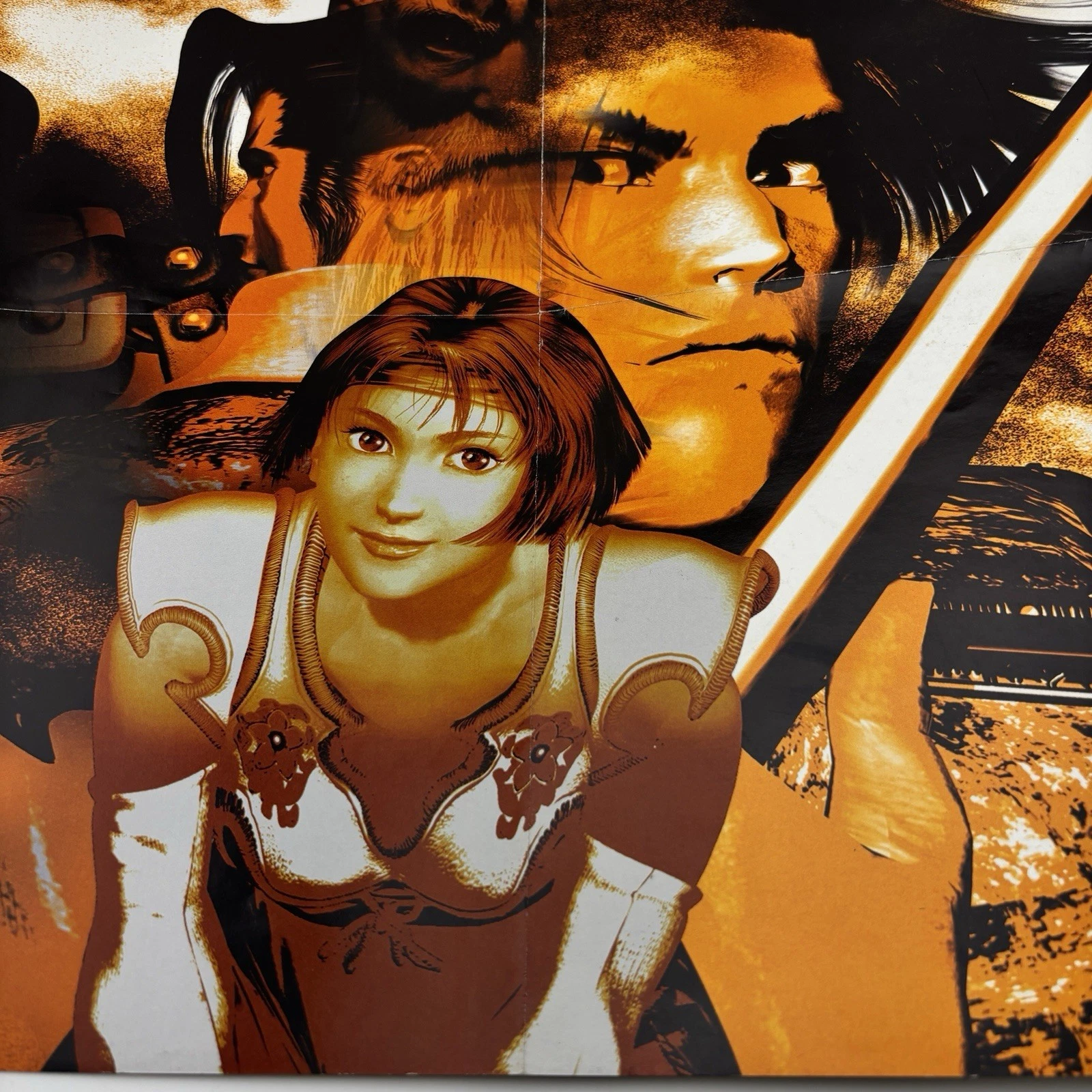 Vintage Double Sided EGM Namco “Soul Calibur” 20x15 Retro Video Game Poster - product detail image 4