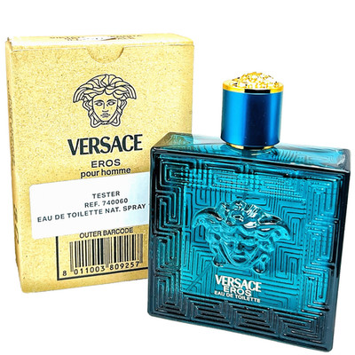 Versace Eros Pour Homme Eau De Toilette Spray 100 ml 3.4 fl oz New Box