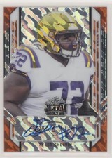 2021 Leaf Metal Draft Portrait Orange Marble 4/7 Tyler Shelvin #PA-TS2 Auto 2b2